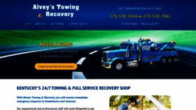 What Alveystowing.com website looked like in 2020 (3 years ago)