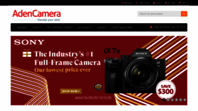 What Adencamera.com website looked like in 2020 (3 years ago)