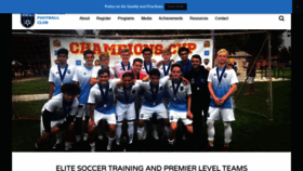 What Afcacademy.club website looked like in 2020 (3 years ago)
