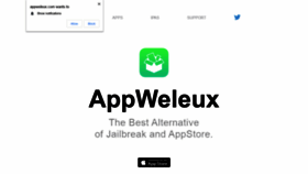 What Appweleux.com website looked like in 2020 (3 years ago)