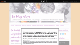 What Aloys.me website looked like in 2020 (3 years ago)