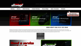 What Allswageuk.co.uk website looked like in 2020 (3 years ago)