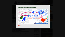 What Ammaireland.org website looked like in 2020 (3 years ago)