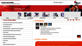 What Alishamachines.com website looked like in 2020 (3 years ago)