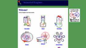 What Animatedengines.com website looked like in 2020 (3 years ago)