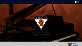 What Aeda.com.br website looked like in 2020 (3 years ago)