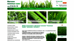 What Agbina-grass.ru website looked like in 2020 (3 years ago)