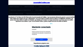 What Asesoriadecreditos.com website looked like in 2020 (3 years ago)