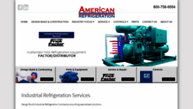 What Americanrefrigerationusa.com website looked like in 2020 (3 years ago)