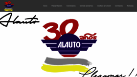 What Alauto-automoviles.com website looked like in 2020 (3 years ago)