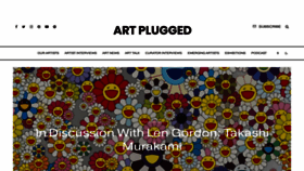 What Artplugged.co.uk website looked like in 2020 (3 years ago)