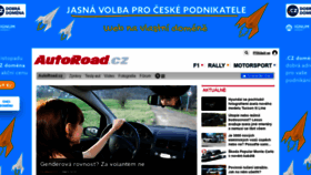 What Autoroad.cz website looked like in 2020 (3 years ago)