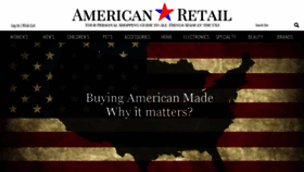 What Americanretailusa.com website looked like in 2020 (3 years ago)