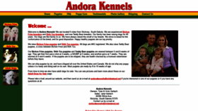 What Andorakennels.com website looked like in 2020 (3 years ago)