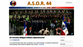 What Asor44.fr website looked like in 2020 (3 years ago)