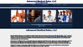What Advancedmedsales.org website looked like in 2020 (3 years ago)