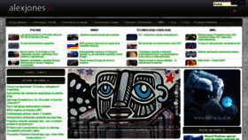 What Alexjones.pl website looked like in 2020 (3 years ago)