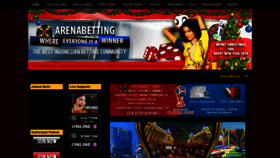 What Arenabetting.com website looked like in 2020 (3 years ago)