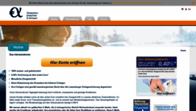 What Advanziakonto.com website looked like in 2020 (3 years ago)