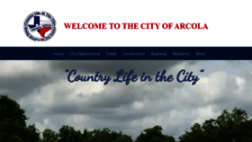 What Arcolatexas.org website looked like in 2020 (3 years ago)