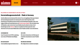 What Automess.de website looked like in 2020 (3 years ago)