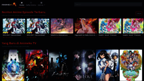 What Animeku.me website looked like in 2020 (3 years ago)