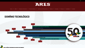 What Ares.ind.br website looked like in 2020 (3 years ago)