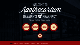 What Apothecarium.ca website looked like in 2020 (3 years ago)