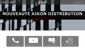 What Aikondistribution.fr website looked like in 2020 (3 years ago)