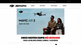 What Aeropixbo.com website looked like in 2020 (3 years ago)