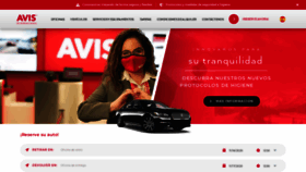 What Avis-int.com website looked like in 2020 (3 years ago)