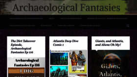 What Archyfantasies.com website looked like in 2020 (3 years ago)