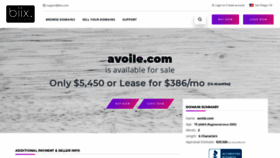 What Avoile.com website looked like in 2020 (3 years ago)
