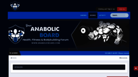 What Anabolicboard.com website looked like in 2020 (3 years ago)