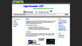 What Appinventorapi.com website looked like in 2020 (3 years ago)