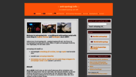 What Antropologi.info website looked like in 2020 (3 years ago)