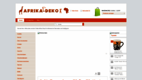 What Afrika-deko.net website looked like in 2020 (3 years ago)