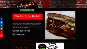 What Angelospizzeria.net website looked like in 2020 (3 years ago)