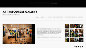 What Artresourcesgallery.com website looked like in 2020 (3 years ago)