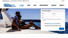 What Amoyachts.com website looked like in 2020 (3 years ago)