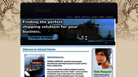 What Admiralmarine.ca website looked like in 2020 (3 years ago)