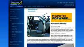 What Advancedmobilityus.com website looked like in 2020 (3 years ago)