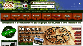 What Abrischaletenbois.fr website looked like in 2020 (3 years ago)