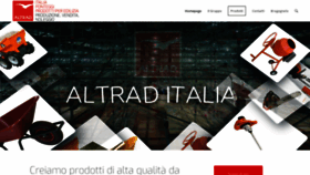 What Altraditalia.it website looked like in 2020 (3 years ago)