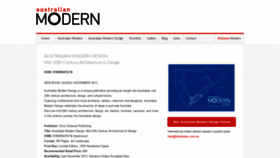 What Australianmodern.com.au website looked like in 2020 (3 years ago)