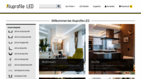 What Alu-profile-led.de website looked like in 2020 (3 years ago)
