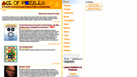 What Ageofpuzzles.com website looked like in 2020 (3 years ago)