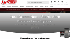 What Aaappliance.com website looked like in 2020 (3 years ago)