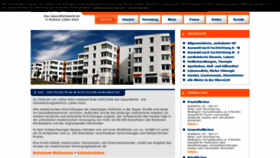 What Aerztehaus-mv.de website looked like in 2020 (3 years ago)