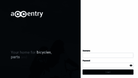 What Accentry.com website looked like in 2020 (3 years ago)